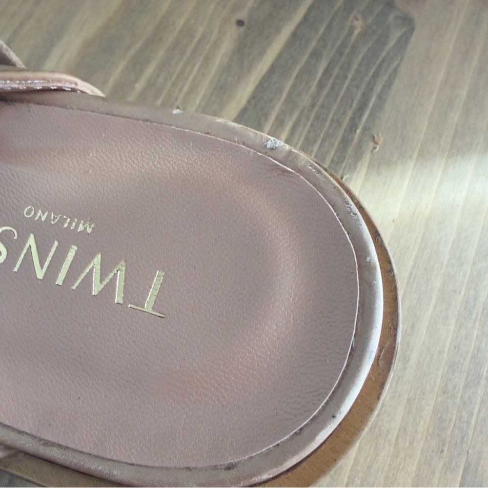 ✨ TWINSET Sabot Tan Mules – Size 7 ✨ - Picture 8 of 10